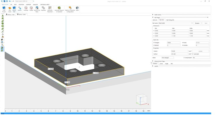 Magics Print与PμSL 3D打印技术相结合